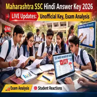 Maharashtra SSC Hindi Answer Key 2026 (OUT) LIVE Updates: Answer Key; Analysis