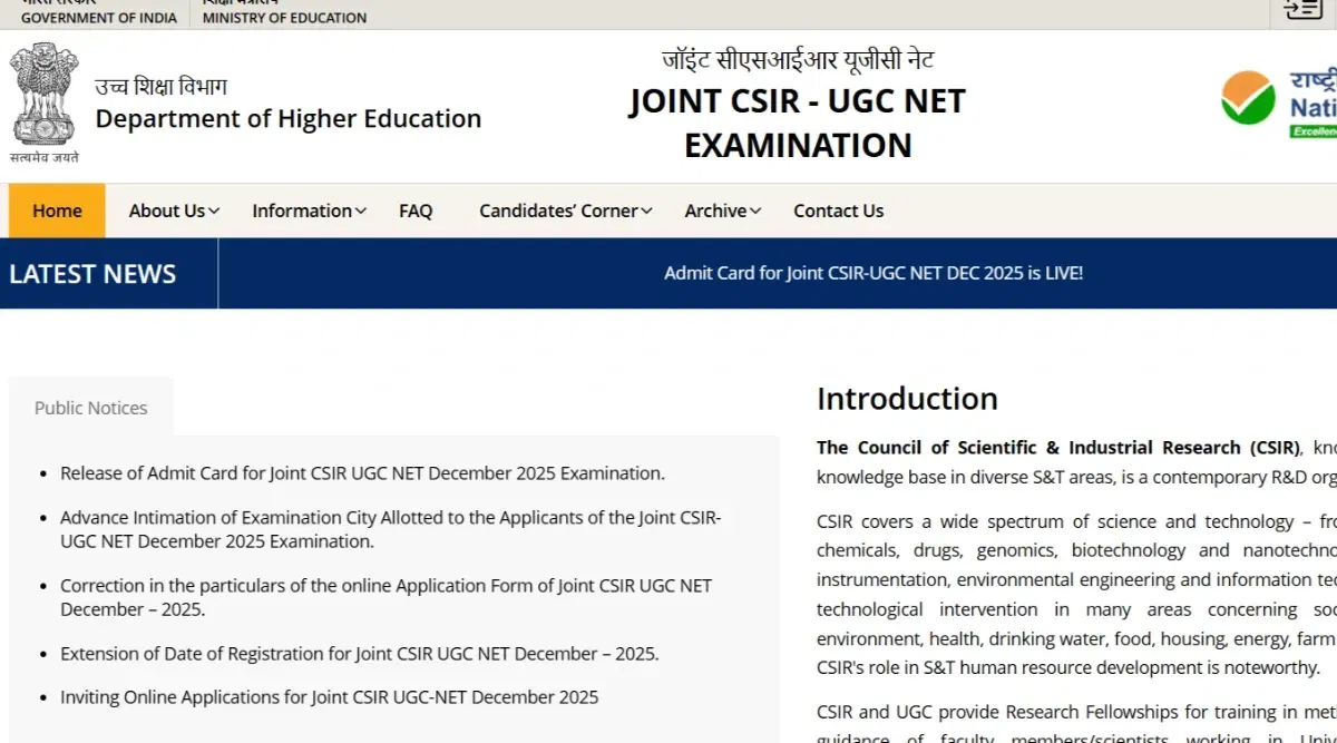CSIR NET 2025 December Answer Key LIVE Updates: Response Sheet Link Expected Soon