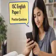 ISC English Paper 1 Practice Question Paper 2026 For Exam Day