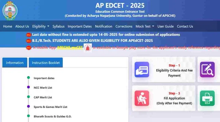 AP EDCET Registration 2025 (Closes Today): Direct Link, Instructions