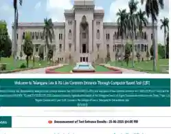 TS LAWCET Results 2025 (Today): Check Important Instructions