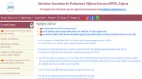 Gujarat Diploma Merit List 2025 Released at acpdc.gujarat.gov.in: Direct Link, Instructions