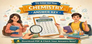 TG Inter 1st Year Chemistry Answer Key 2026 LIVE Updates: Detailed Exam Analysis