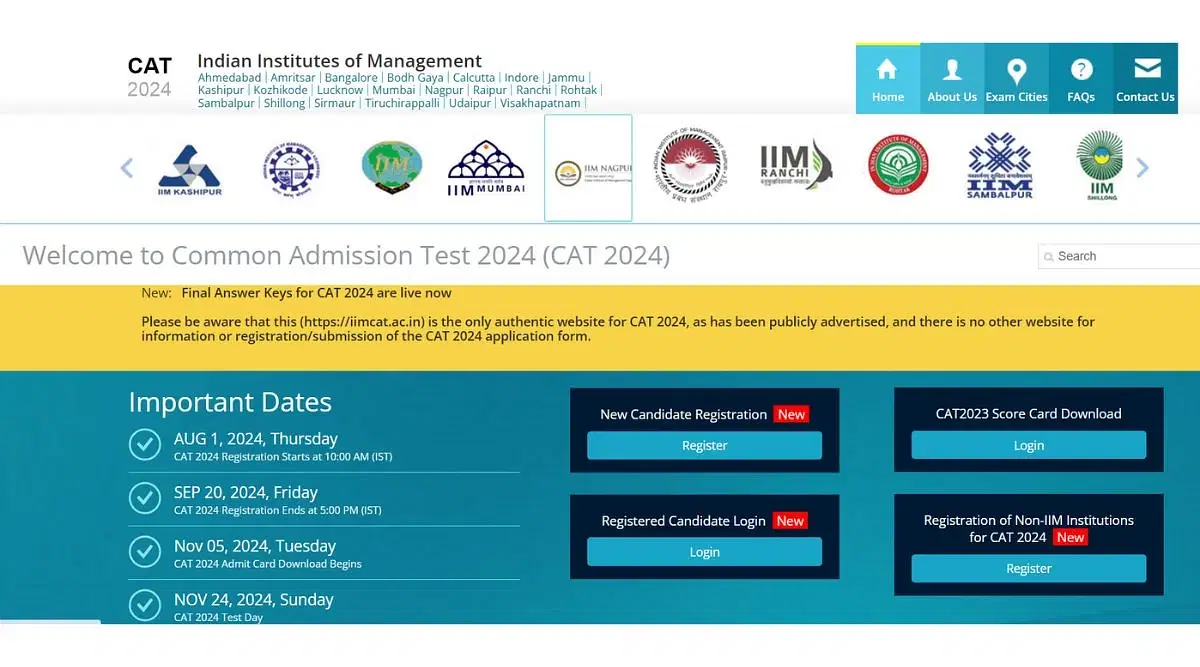 CAT 2024 Result (LIVE): Link Soon at iimcat.ac.in, IIM CAT Cutoff Score