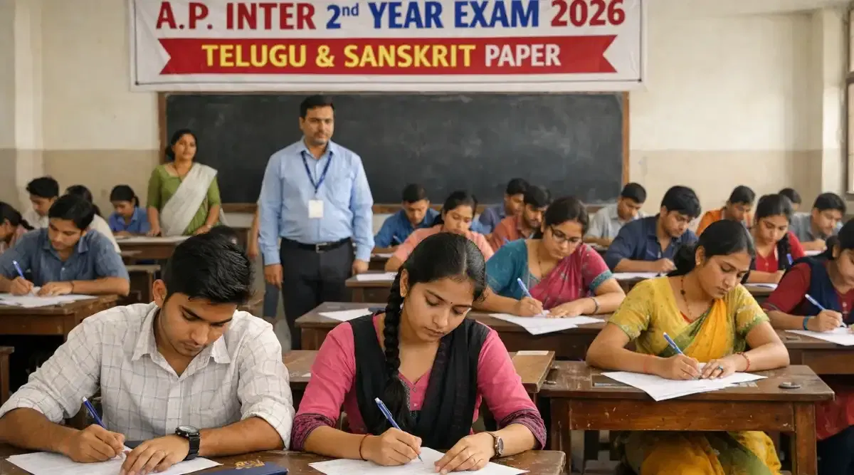 AP Inter 2026 Sanskrit Answer Key 2026 (OUT): 2nd Year Telugu Key Available, Exam Analysis