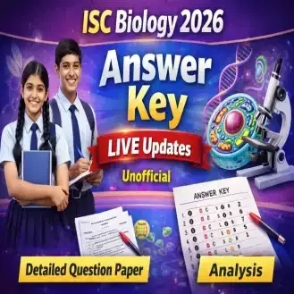 ISC Biology 2026 Answer Key Unofficial LIVE Updates: Detailed Question Paper Analysis