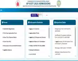 AP ECET Counselling Registration 2025 Last Date Today on July 8