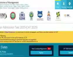 CAT 2025 Application Form Registration (Begins): Direct Link, Instructions