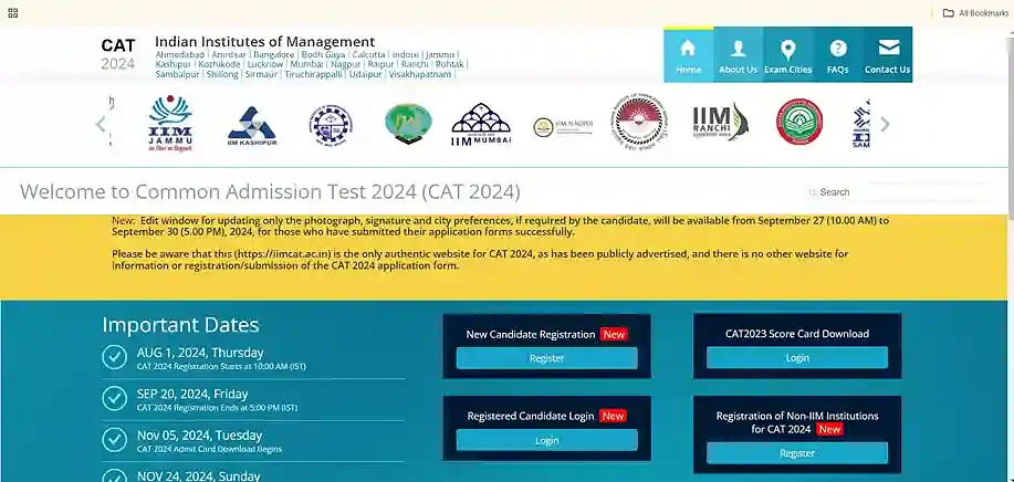 CAT 2024 Admit Card Download Link (Activated)