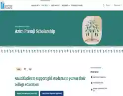 Azim Premji Scholarship 2025 Closes Today on September 30