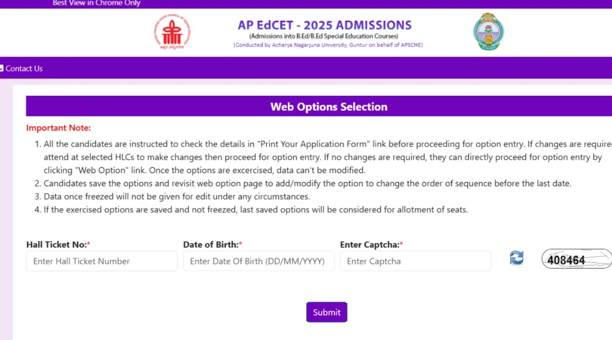 AP EDCET Final Phase Web Option 2025 Closes Today on October 7