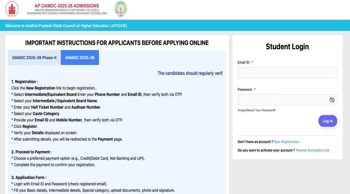 AP OAMDC Phase 2 Counselling 2025 Postponed: Check Revised Dates