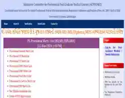 Gujarat NEET PG Round 1 Provisional Merit List 2024 Released