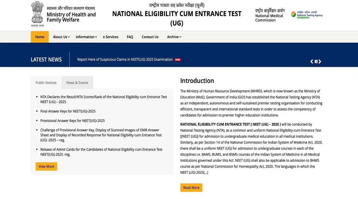 NEET Counselling 2025 Expected Date Last 3 Year Trends
