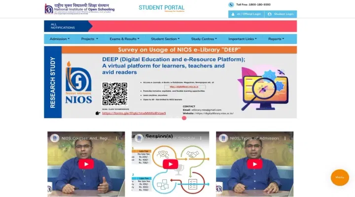 NIOS Hall Ticket 2025 LIVE Updates: 10th 12th Admit Card Link Soon