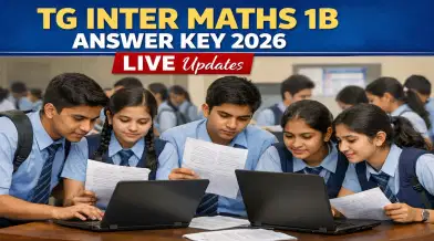 TG Inter Maths 1B Answer Key 2026 (OUT) LIVE Updates: Live Question Paper Solving; Analysis