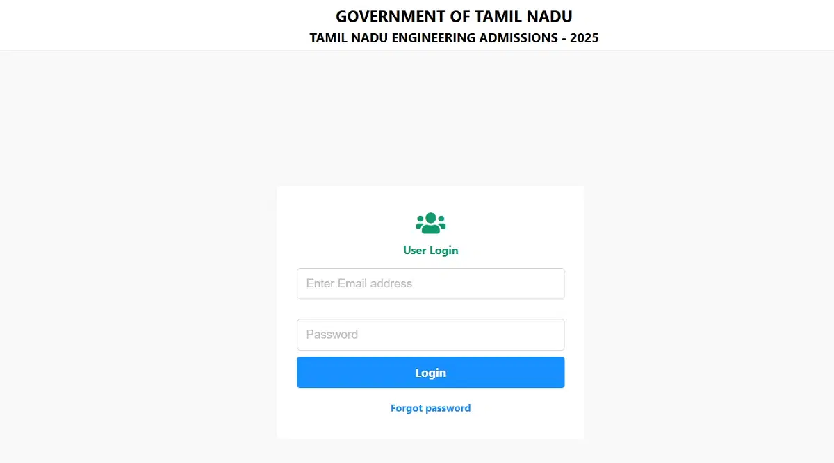 TNEA 2025 Round 1 Choice Filling Starts for 1 to 39145 Rank