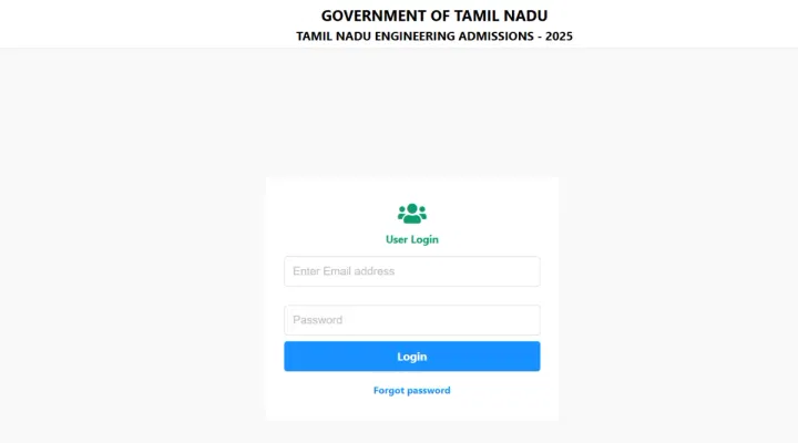 TNEA 2025 Round 1 Choice Filling Starts for 1 to 39145 Rank