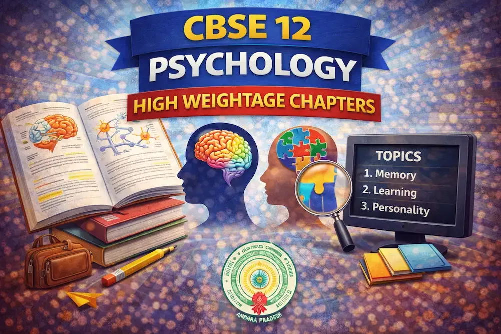 CBSE 12 Psychology High Weightage Chapters 2026: Exam Day Strategy for March 5