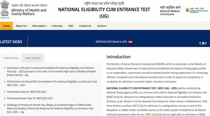 NEET UG Round 1 Counselling Registration 2025 Begins from July 21: Important Documents Required