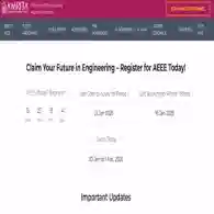 AEEE Phase 1 Slot Booking 2026 Begins: Last Date, Instructions