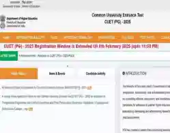 CUET PG 2025 Registration Closes Soon: Direct Link, Instructions
