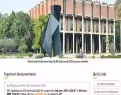 JEE Advanced 2025 Cutoff Marks (Released): General, OBC, SC, ST