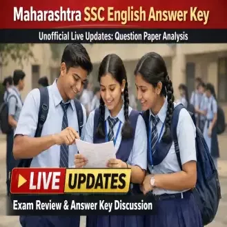 Maharashtra SSC English Answer Key 2026 (OUT) LIVE: Paper Solving Ends; Detailed Question Analysis