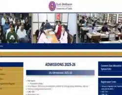 DU CSAS Choice Filling Last Date 2025 Today on July 14