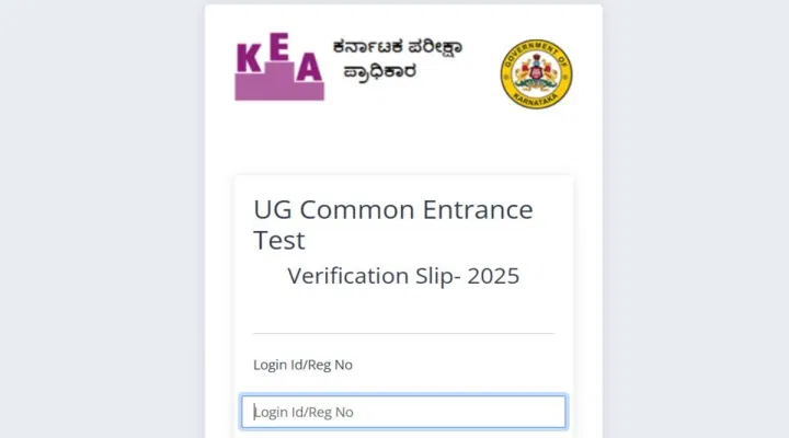 KCET Verification Slip 2025 Download Link Activated