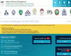 CAT Admit Card 2025 Download Link Activated