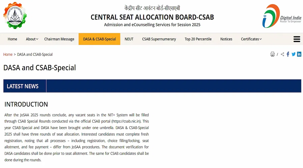 CSAB 2025 Registration (Begins): Application Link, Instructions