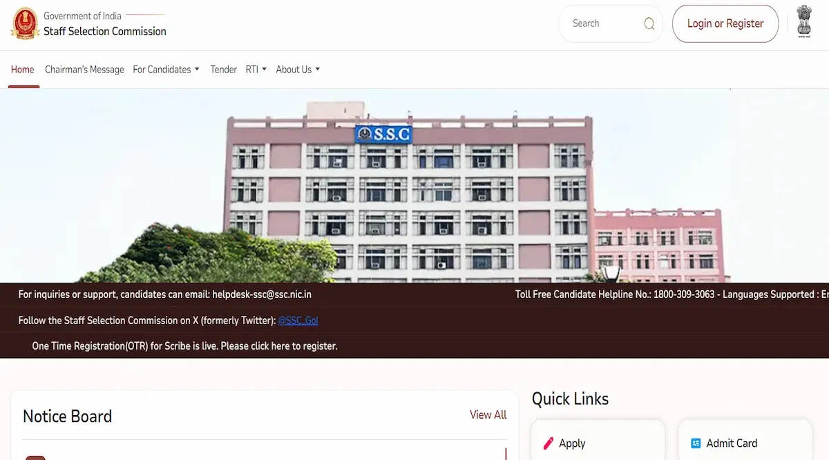 SSC Constable (GD) Application 2026 Closes Soon: Last Date, Application Link