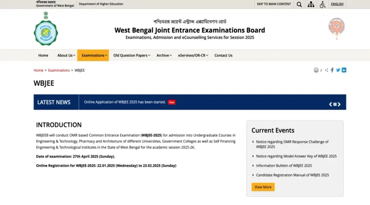 WBJEE 2025 Result (Live Updates): Download Link, Instructions 