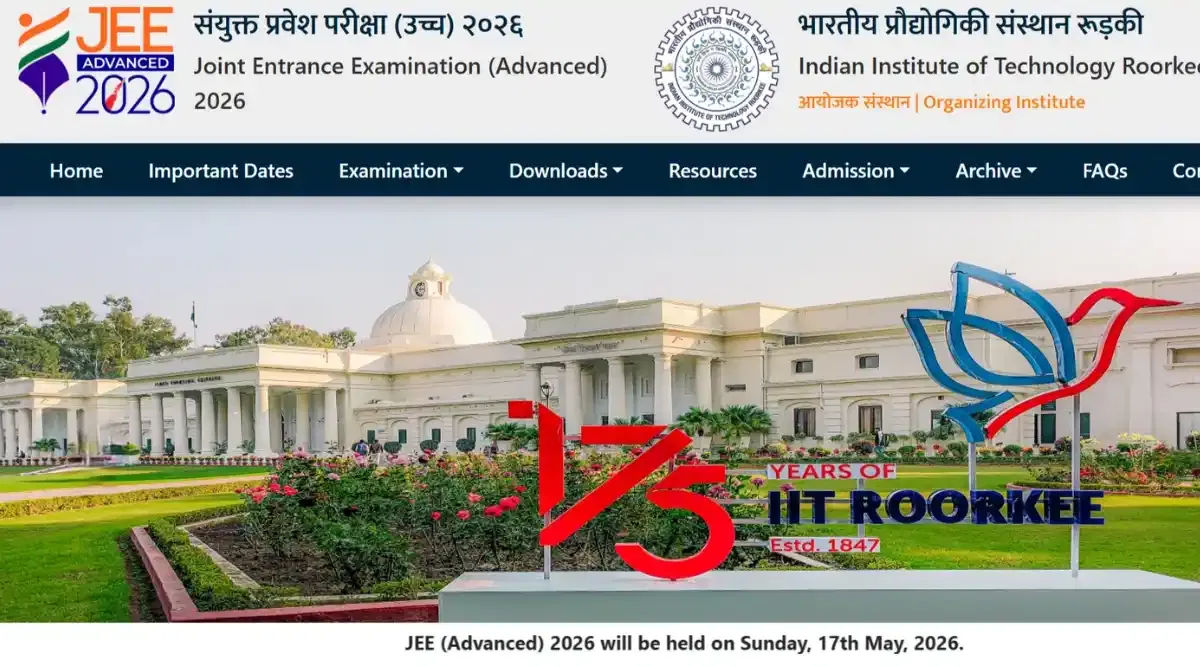 JEE Advanced 2026 Full Exam Schedule Released: Check Registration Start Date