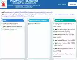 AP LAWCET Phase 1 Web Options 2025 (Begins): Direct Link, Instructions