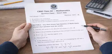 CBSE 12 Maths Exam 2026: High Weightage Topics for March 9 