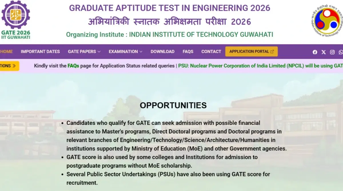 GATE Admit Card 2026 Release Date