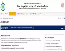 WB ANM GNM Admit Card 2025 Expected Release Time