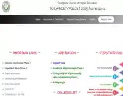 TG LAWCET Phase 2 Web Options 2025 (Begins): Direct Link, Instructions