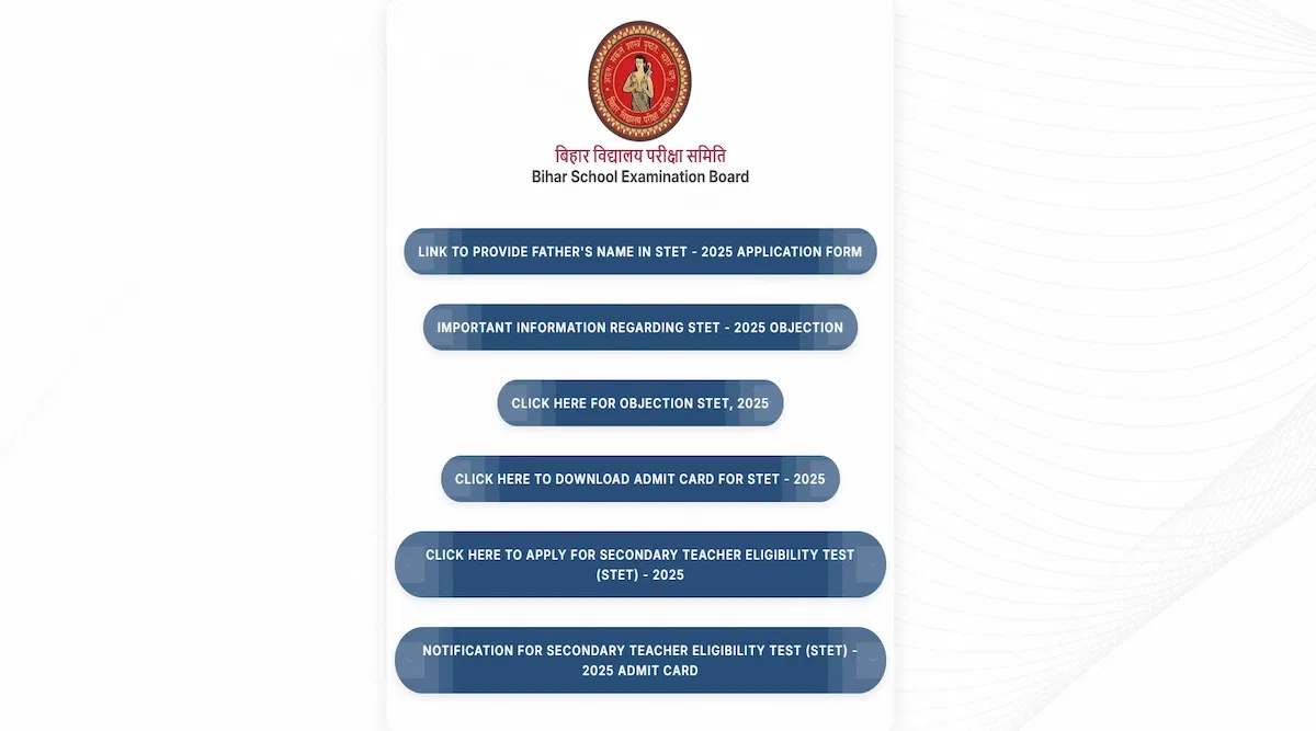 Bihar STET Result 2025 LIVE Updates: Download Link Expected Soon
