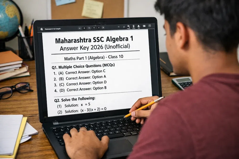 Maharashtra SSC Algebra Answer Key 2026 LIVE Updates: Unofficial Key Expected Soon