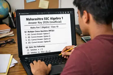 Maharashtra SSC Algebra Answer Key 2026 LIVE Updates: Maths Part 1 Unofficial Key, Analysis