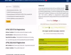 UPTACH UP B.Tech Counselling 2025 Released: Check Important Dates