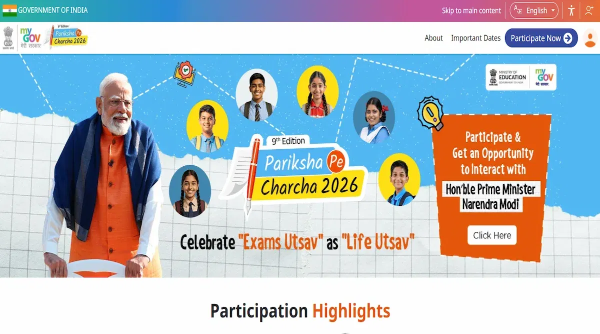 Pariksha Pe Charcha Registration 2026 Ongoing: Application Link, Steps to Apply