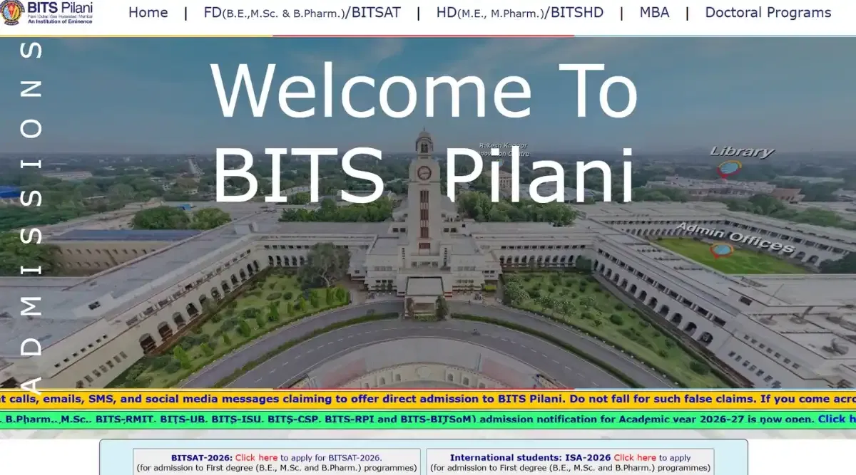 BITSAT 2026 Application Form Fee Increased: Check Revised Category Wise Fees
