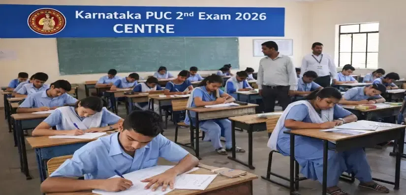 Karnataka PUC 2 Exams Begin Feb 28; Over 7 Lakh Students to Appear