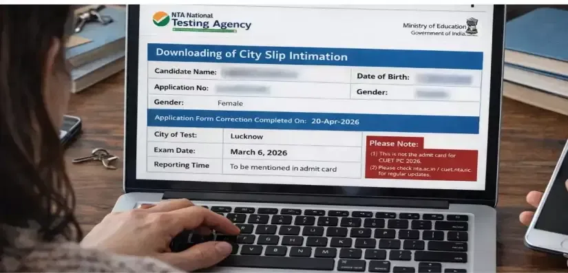 CUET PG City Intimation Slip 2026 Download Link Activated