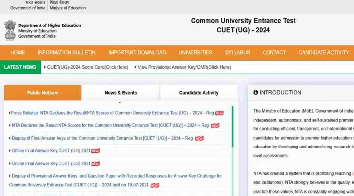 CUET UG Application Form 2025 (Live): Registration Link, Exam Date