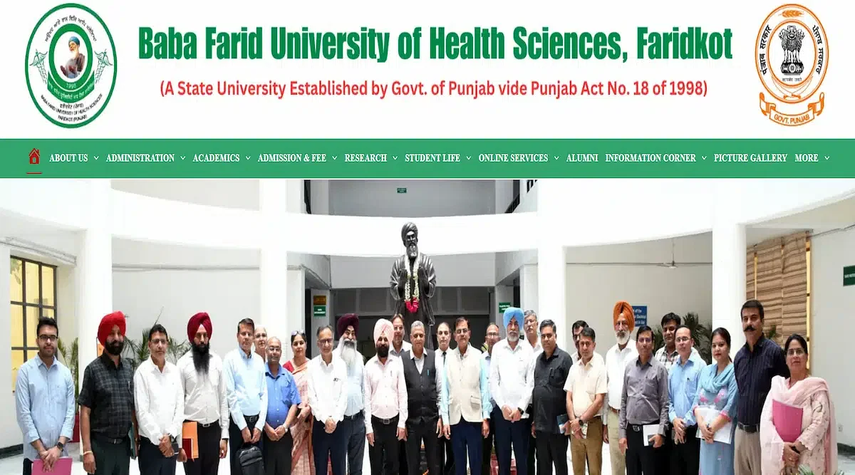 BFUHS Punjab NEET UG Merit List 2025 Releasing Today: Direct Link, Release Time